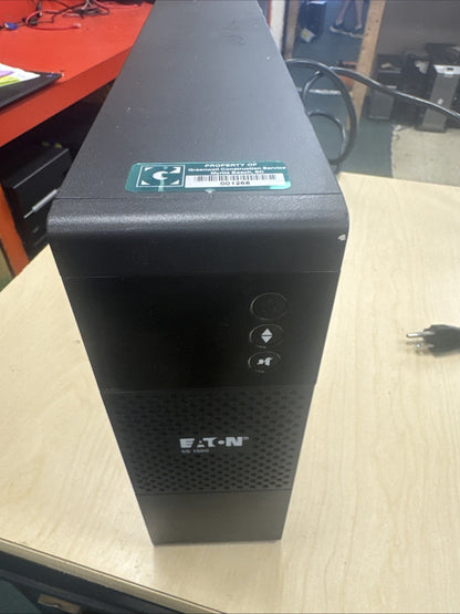 Eaton 9207-7146-00P, 5S-1500 Battery Backup and Surge Protector Tower, 5S1500LCD