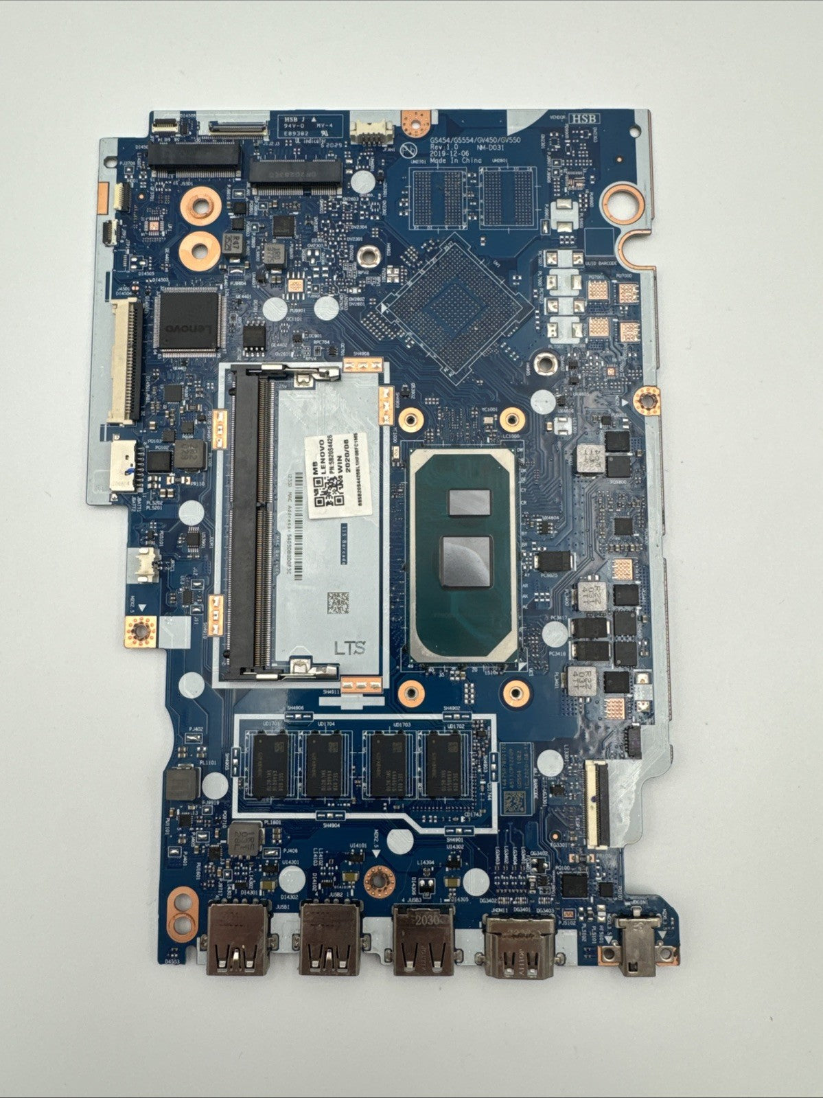 Lenovo Ideapad 3 Intel i3-1035G1 Motherboard NM-D031 NO MAIN VIDEO / HDMI WORKS