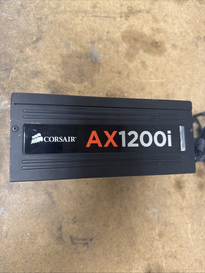 Corsair AX1200i PSU - 1200W Platinum Power Supply 75-000784 MISSING CABLES!!!!!!