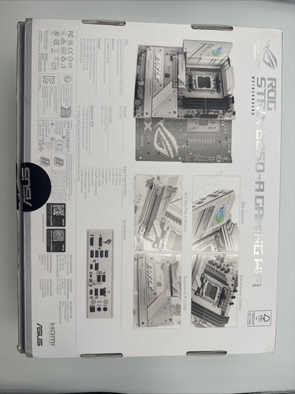 ASUS ROG STRIX B850-A GAMING WiFi AMD AM5 B850 ATX MOTHERBOARD BROKEN CPU PINS!