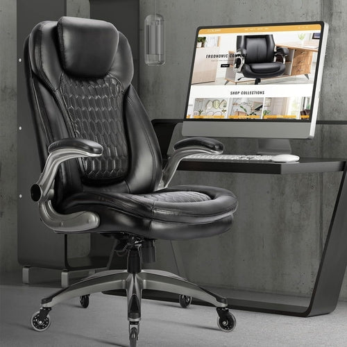 Executive Office Chair-Ergonomic Computer Desk Chair, High Back