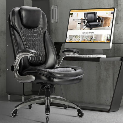 Executive Office Chair-Ergonomic Computer Desk Chair, High Back