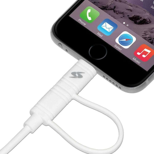 Amzer Apple MFi Certified 2-1 Sync & Charge Lightning cable with Micro USB