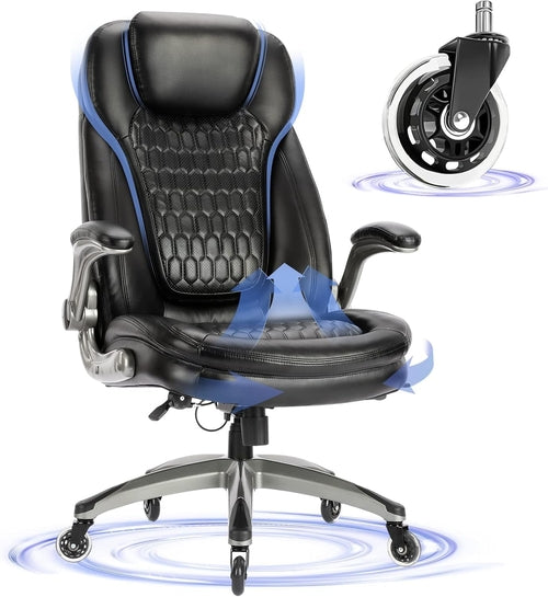 Executive Office Chair-Ergonomic Computer Desk Chair, High Back