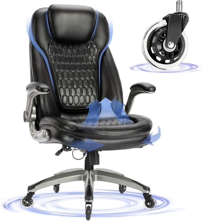 Executive Office Chair-Ergonomic Computer Desk Chair, High Back