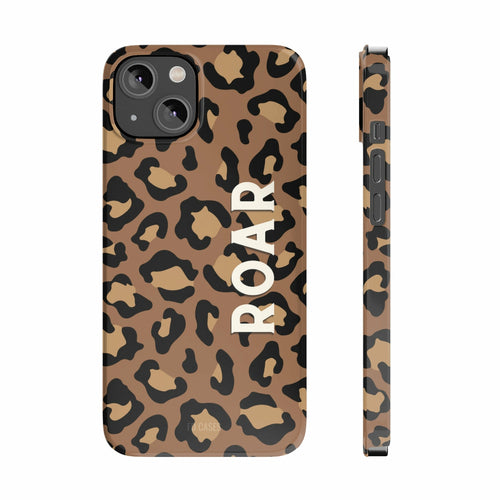 Leopard Print Slim Case for iPhone 14 Series