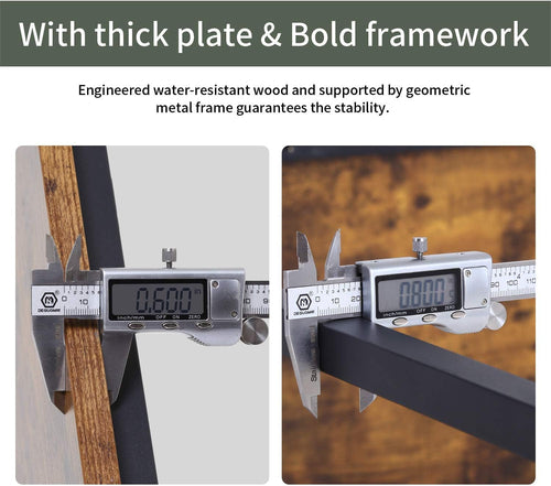 Computer Desk,47.2 Inches Home Office Desk Writing Study Table Modern