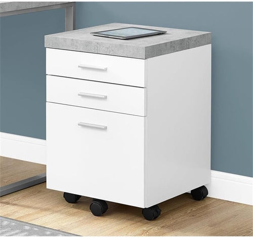I 7051 File Cabinet, Rolling Mobile, Storage Drawers, Printer Stand,