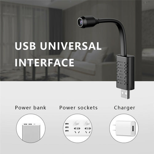 Wifi Mini DIY Camera USB 1080P Camera Motion Detect Home Security