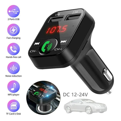 All Purpose Dual USB Car Adaptor Fast Phone Charger