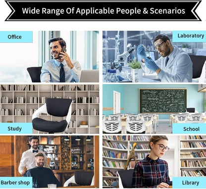 Ergonomic Drafting Chair,Standing Computer Desk Chair,Foot Ring,Lumbar