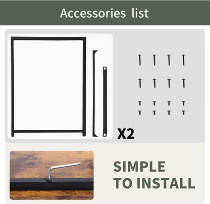Computer Desk,47.2 Inches Home Office Desk Writing Study Table Modern