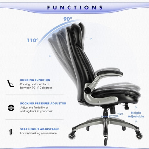 Executive Office Chair-Ergonomic Computer Desk Chair, High Back