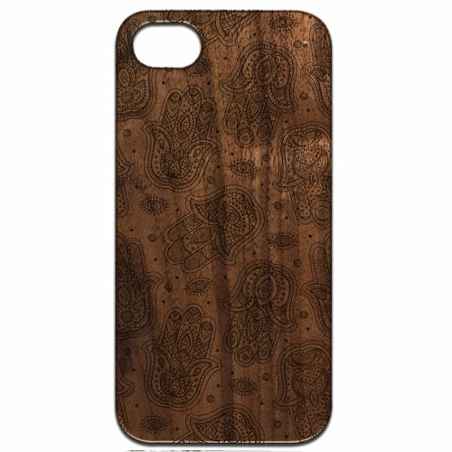 Hamsa Pattern - Engraved