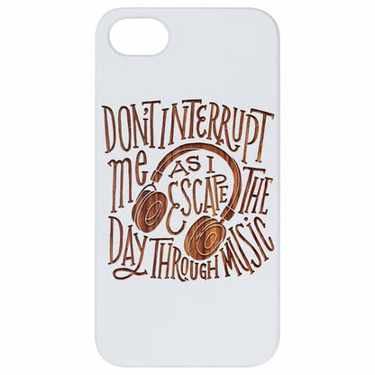 Music Engraved Phone Case
