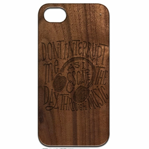 Music Engraved Phone Case