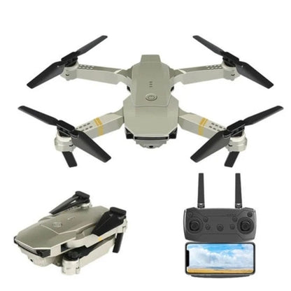 4K HD Dual Camera RC FPV WiFi Portable Wide Angle Foldable Quadcopter