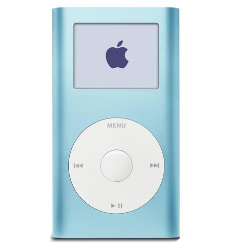 Apple iPod mini A1051 4GB 2nd Generation Blue/Turquoise M9802LL/A WORKS **READ**