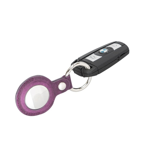 Saratoga Leather AirTag Holder