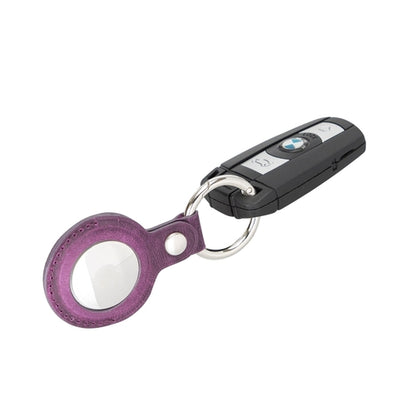 Saratoga Leather AirTag Holder